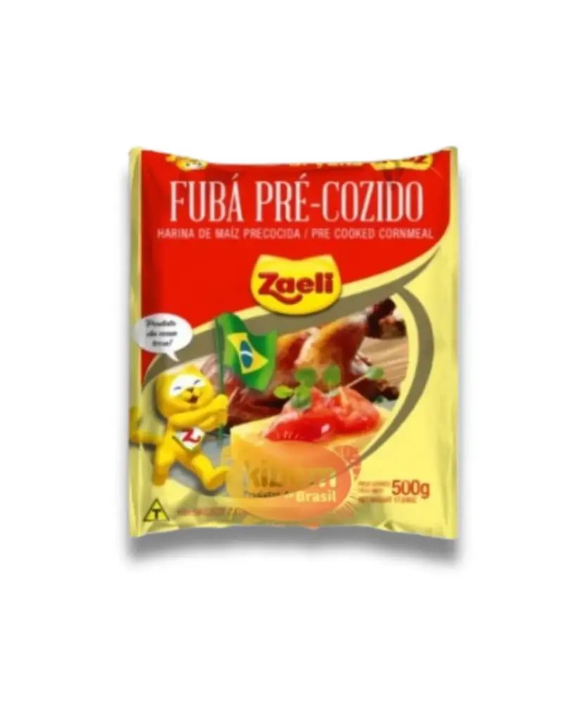 Harina Pré Cozida Fubá Zaeli 500g