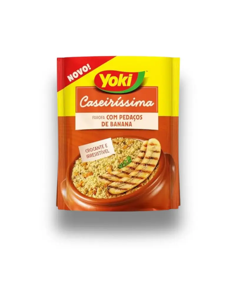 Farofa Yoki com Pedacos de Banana 200g