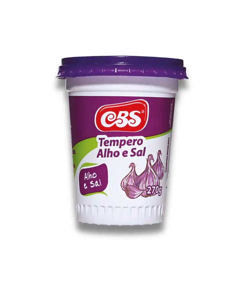 Condimento CBS Alho e Sal 270g