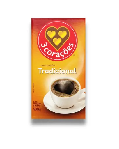 [MB-0034] Café 3 corações Tradicional 500g