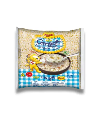 [MB-0056] Canjica Branca Zaeli 500g