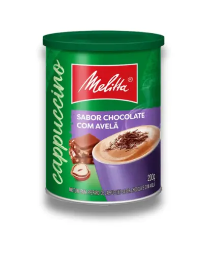 [MB-0065] Capuccino Melitta Chocolate com Avelã 200g