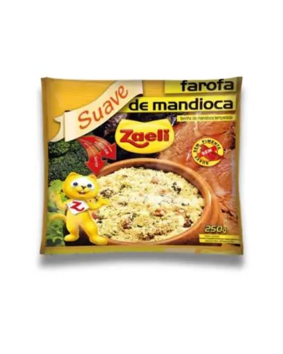 [MB-0122] Farofa Soja e Mandioca Crocante Zaeli 250g