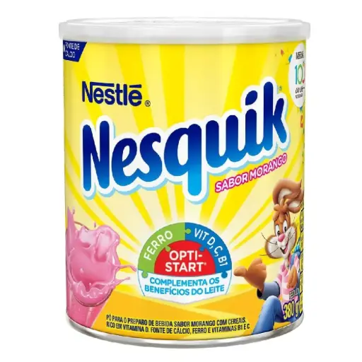[MB-0152] Chocolatada Nesquik Frutilla en Polvo 380g