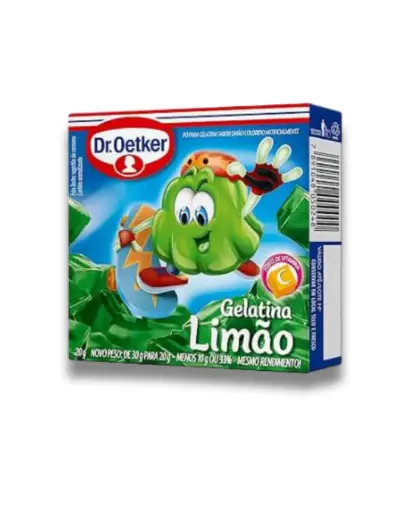 [MB-0160] Gelatina Oetker Limão 20g