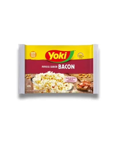 [MB-0171] Pochoclo para Microondas Yoki Bacon 100g