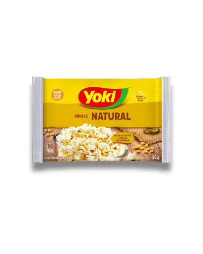 [MB-0172] Pochoclo para Microondas Yoki Natural 100g