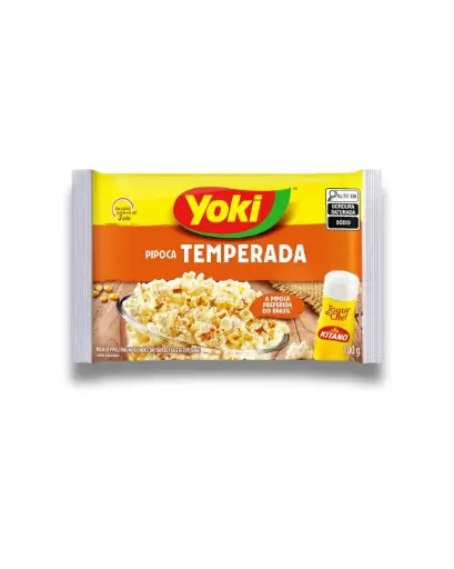 [MB-0173] Pochoclo para Microondas Yoki Temperada 100g