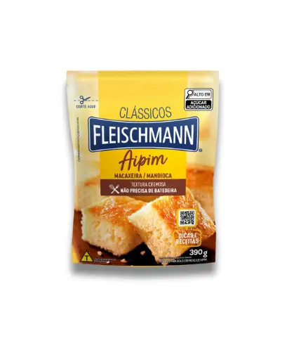 [MB-0211] Mistura para Bolo Fleischmann Aipim 390g