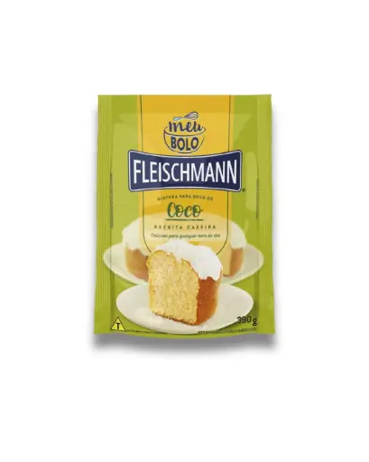 [MB-0212] Mistura para Bolo Fleischmann Coco 390g