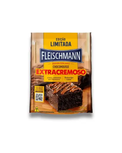 [MB-0213] Mistura para Bolo Fleischmann Laranja 390g