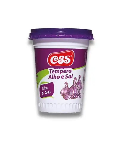 [MB-0222] Condimento CBS Alho e Sal 270g